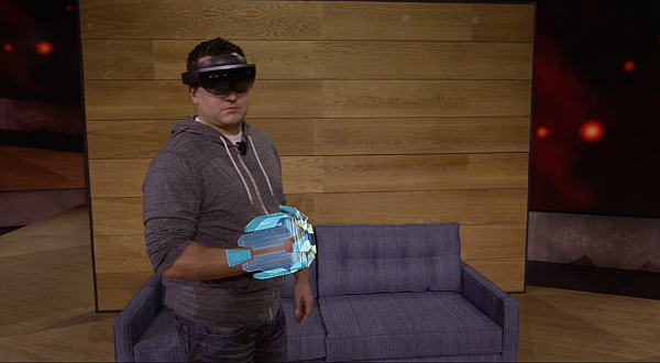 Cortana ve Hololens birleşecek.