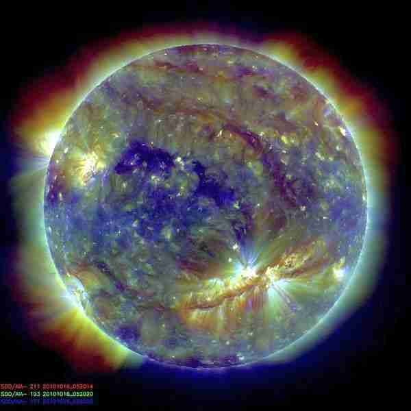 Güneş-corona-korona-kara_delik-nasa