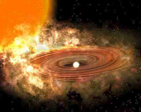 Gezegen-yıldız-kara_delik-güneş_sistemi-protoplanetary_disk