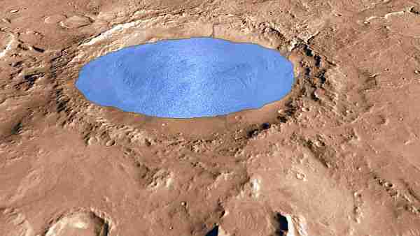 NASA-marsın-güney-kutbunda-göl-buldu